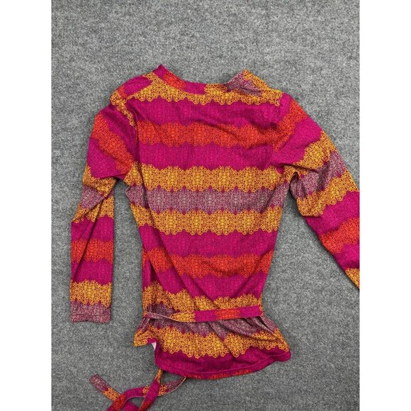 Merrell Opti Wick Shirt Women's Medium Boho Long Sleeve Belted Activewear - Picture 6 of 6